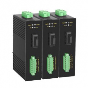 RS110G工业级千兆2光8电导轨式交换机