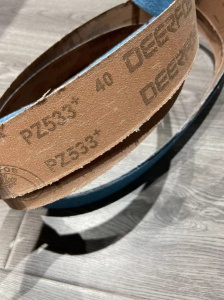 鹿牌砂带家具抛光打磨毛边