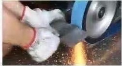 韩国鹿牌PZ533抛光砂带不锈钢打磨去毛刺砂布带