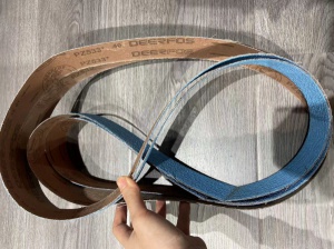 韩国鹿牌PZ533砂带木制品打磨抛光去毛刺