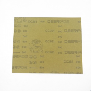 天津韩国DEERFOS鹿牌砂纸 CC261耐水砂纸 进口抛光