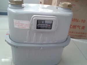 工业燃气表LMN-10 LMN-25免插卡式机械表