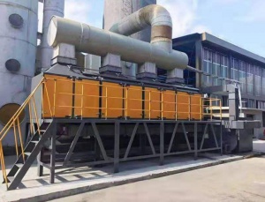 环保设备厂家供应碳箱式催化燃烧设备一万在线设备废气处理设备